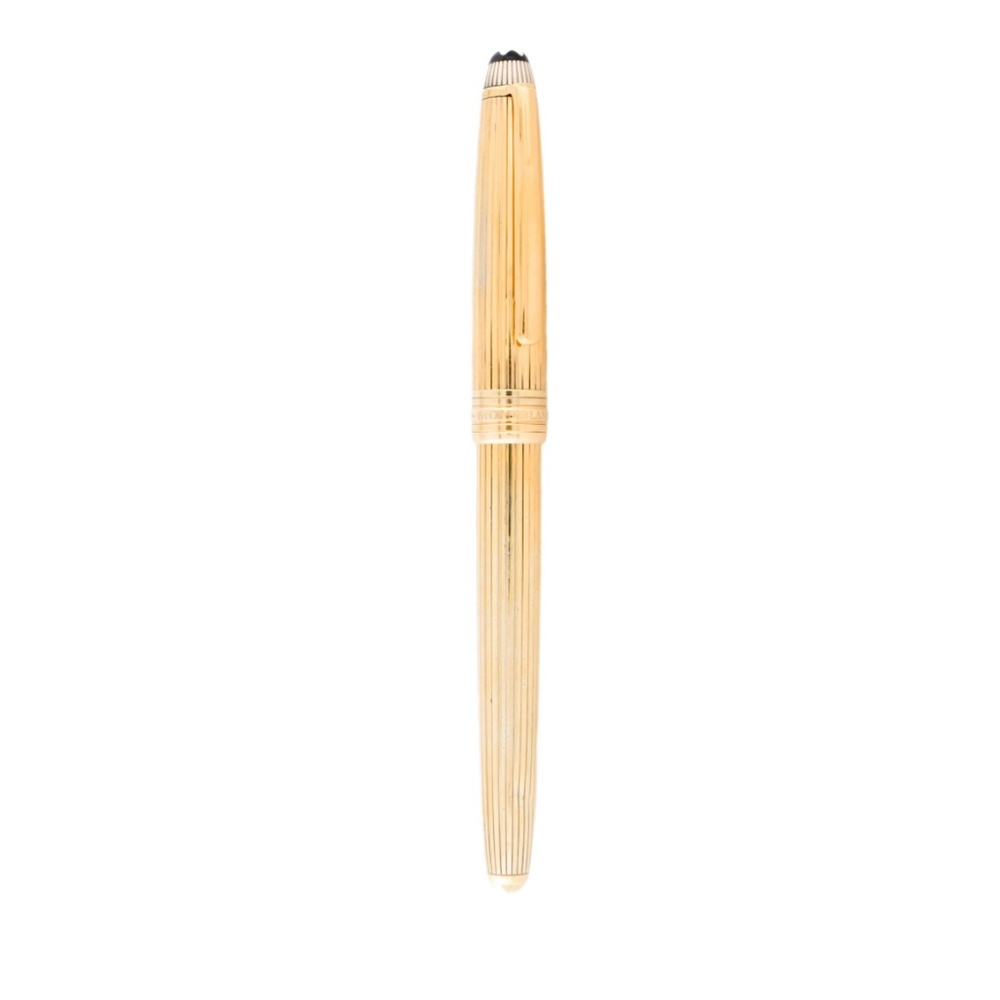 Montblanc Meisterstück Gold-Plated Solitaire Vermeil Fountain Pen